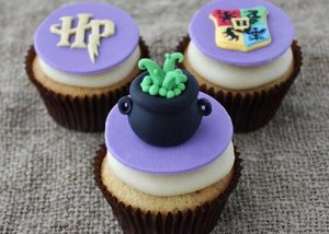 Harry Potter themed cupcakes