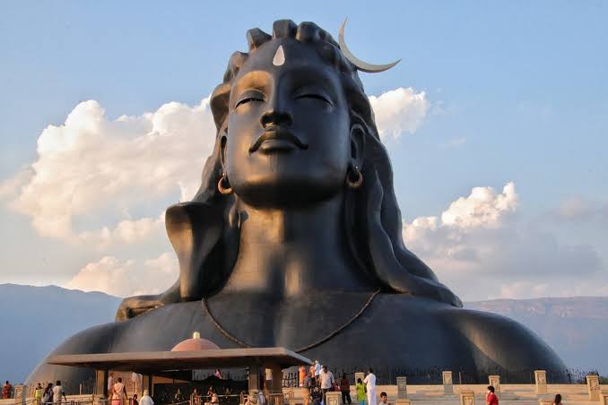 Statue of Shiva’s Torso in Tamil Nadu 