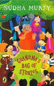This is a cover image of ‘Grandma’s bag of stories’ a collection of classic stories for children.