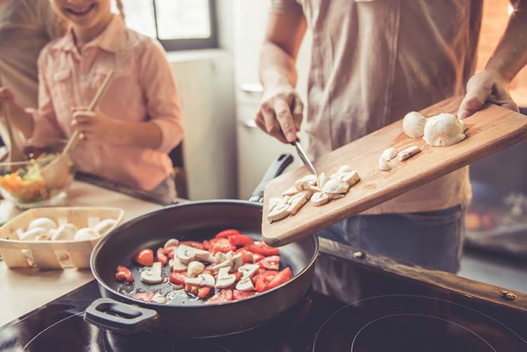 Family cooking