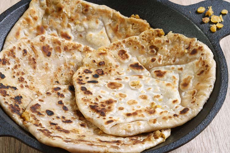 Channa dal parathas