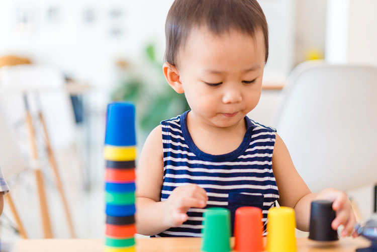 Toddler stacking toys!