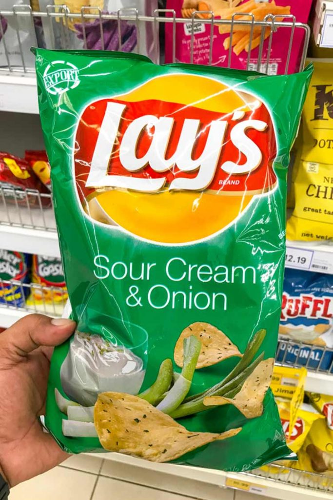 Packet of Lays chips