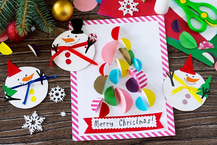 Colourful Christmas card!