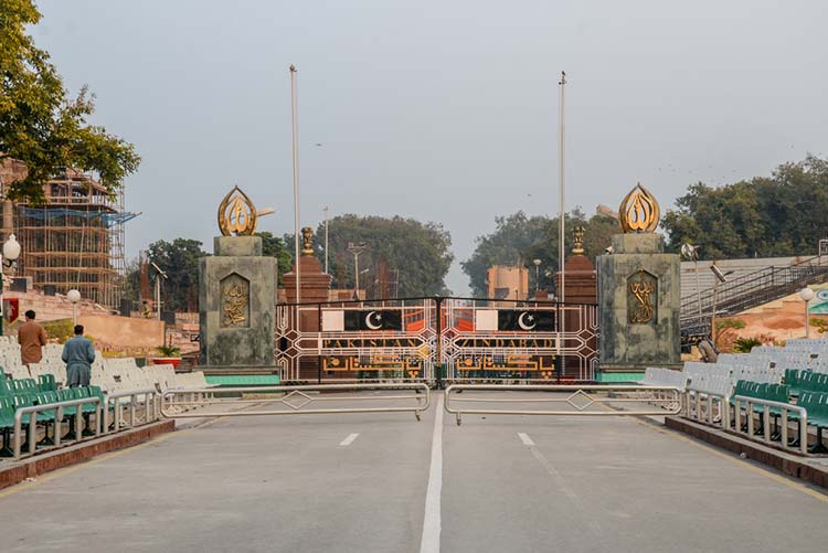 Pakistan-India Wagah Border.