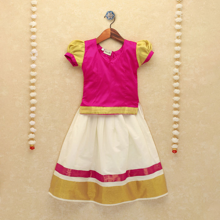 pongal dress for baby girl